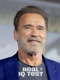Arnold Schwarzenegger IQ Score